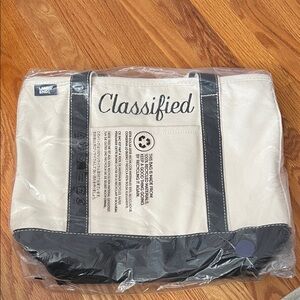 Lands' End Zip-top Canvas Boat Tote